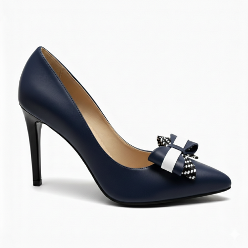Pantofi DEVI albastru inchis