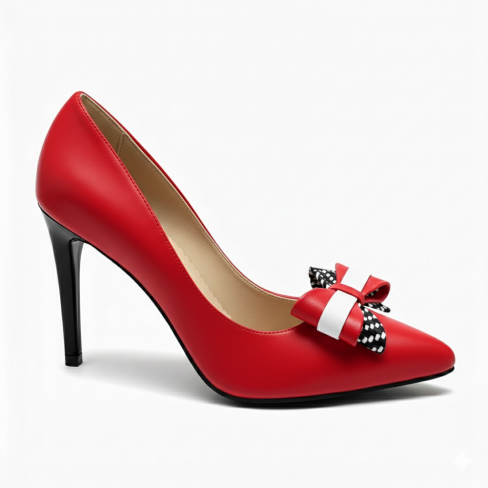 Pantofi DEVI rosu