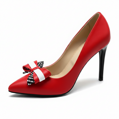 Pantofi DEVI rosu