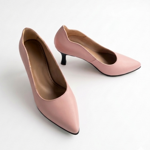 Pantofi BETTY roz pudra