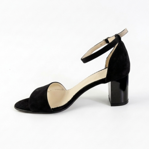 Sandale cu toc MIA negru