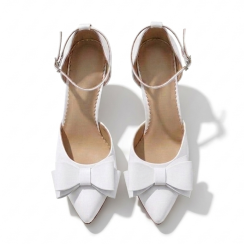 Pantofi DIVAN alb
