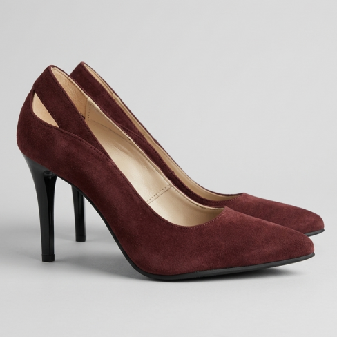 Pantofi FRESIA maro coniac