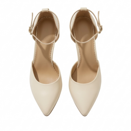 Pantofi LOVE ivory