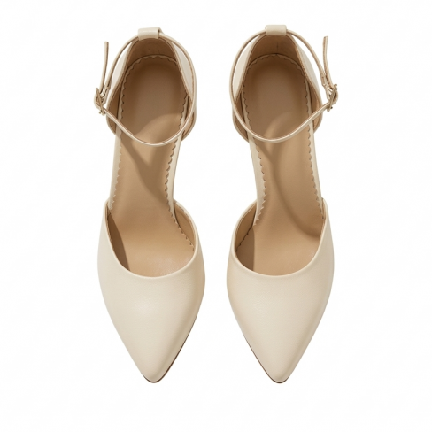 Pantofi LOVE ivory