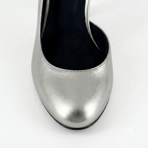 Pantofi VIOLETTE argintiu