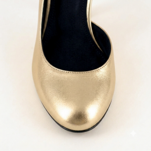 Pantofi VIOLETTE auriu