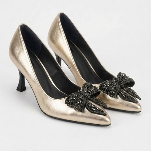 Pantofi EVELINA auriu