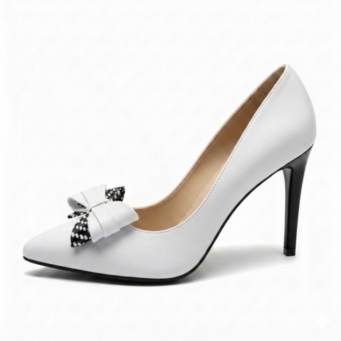 Pantofi DEVI alb