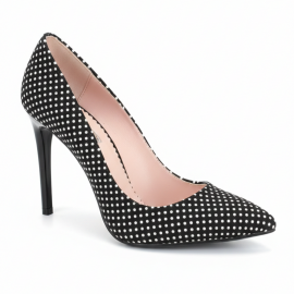 Pantofi CALENDULA negru print