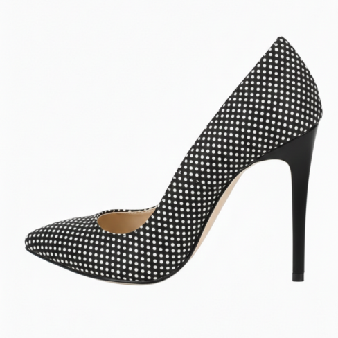 Pantofi CALENDULA negru print