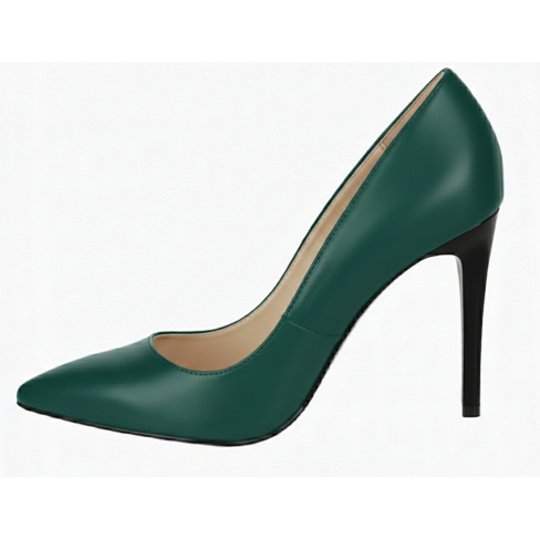 Pantofi CALENDULA verde  inchis
