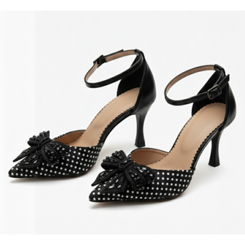 Pantofi NANO negru print