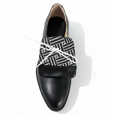 Pantofi FRAGOLA negru print