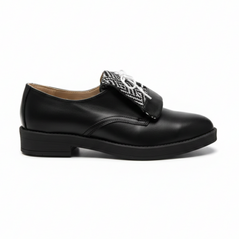 Pantofi FRAGOLA negru print