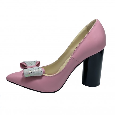 Pantofi ELLE roz