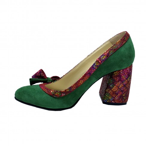 Pantofi NOLY verde Pantofi NOLY verde