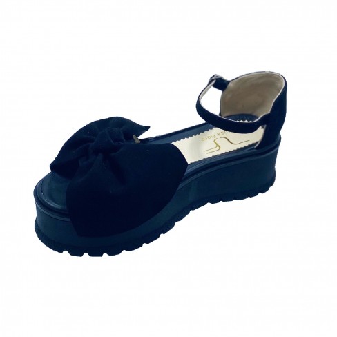 Sandale cu talpa joasa MAYA negru