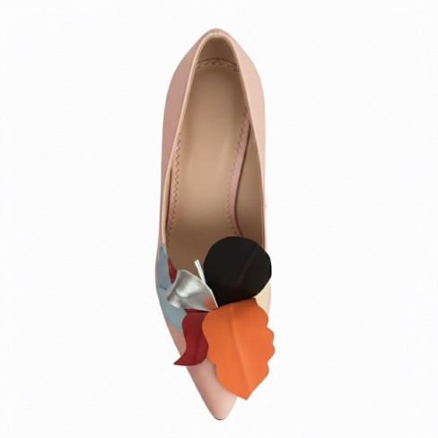 Pantofi MELODIA roz pudra