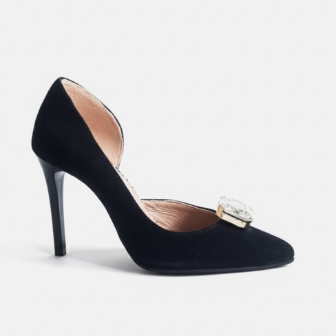 Pantofi cu toc ISMIRA negru