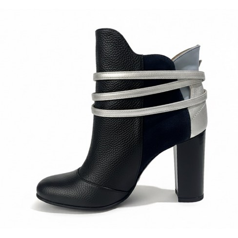Botine ASTER negru multicolor
